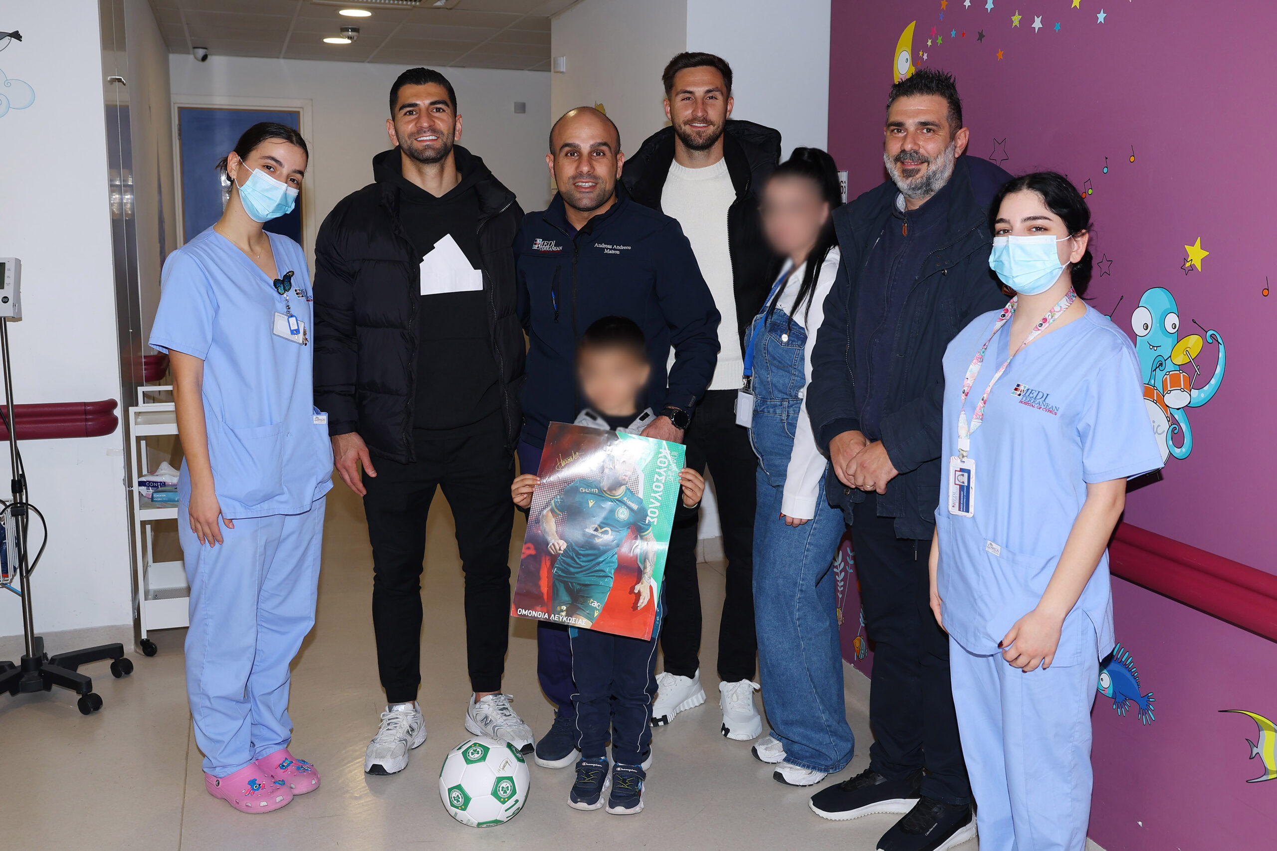 Το OMONOIA Foundation δίπλα στα παιδάκια που νοσηλεύονται στο «Mediterranean»!
